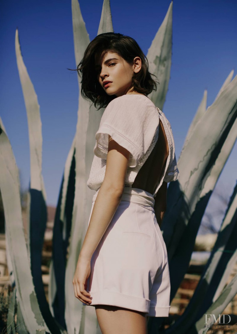 Alba Galocha featured in  the Sessun lookbook for Spring/Summer 2015