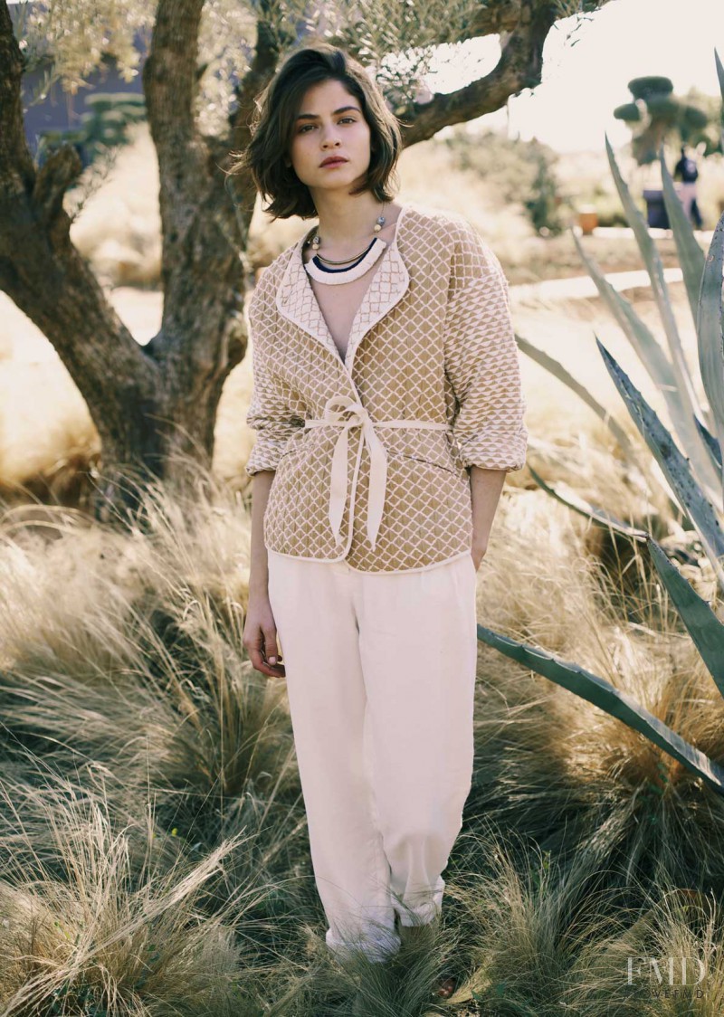 Alba Galocha featured in  the Sessun lookbook for Spring/Summer 2015