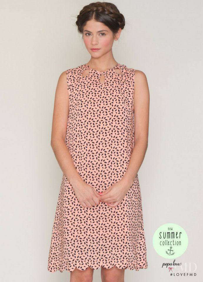 Alba Galocha featured in  the Pepaloves Dresses lookbook for Spring/Summer 2013