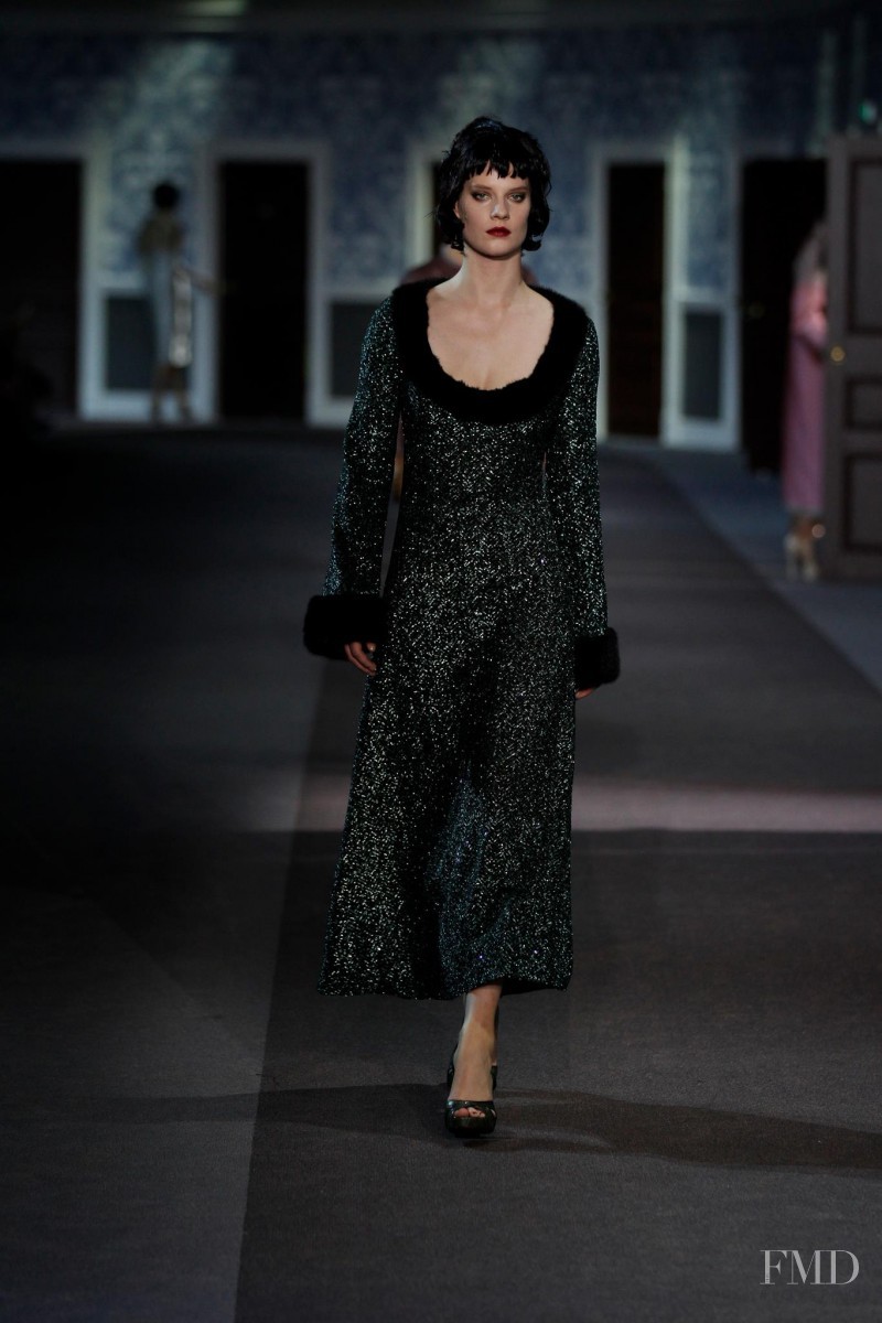 Querelle Jansen featured in  the Louis Vuitton fashion show for Autumn/Winter 2013