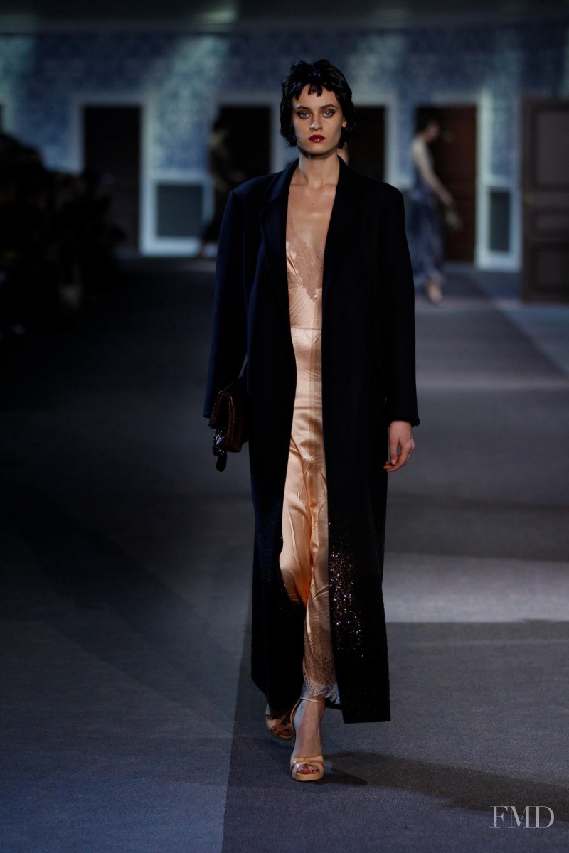 Paulina Heiler featured in  the Louis Vuitton fashion show for Autumn/Winter 2013