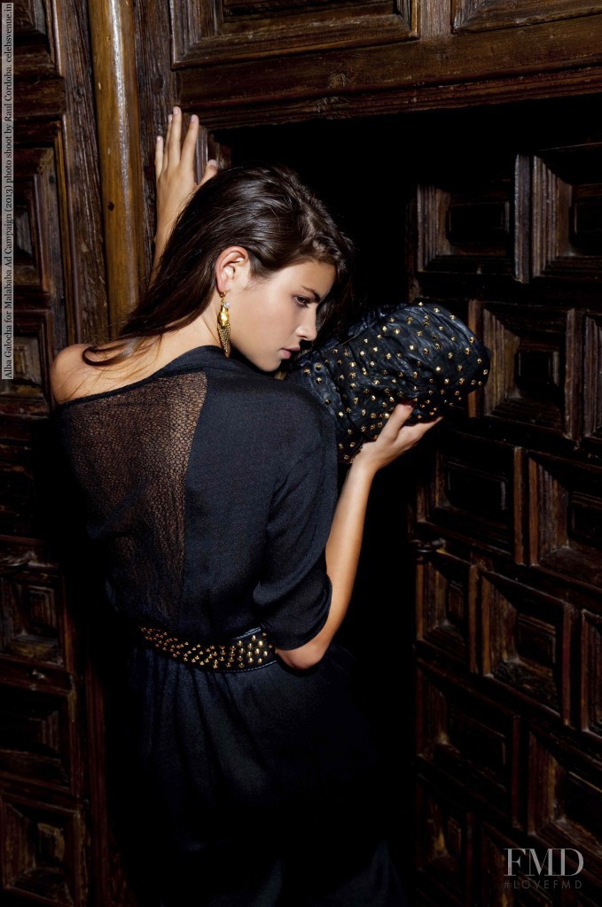 Alba Galocha featured in  the Malababa advertisement for Spring/Summer 2010