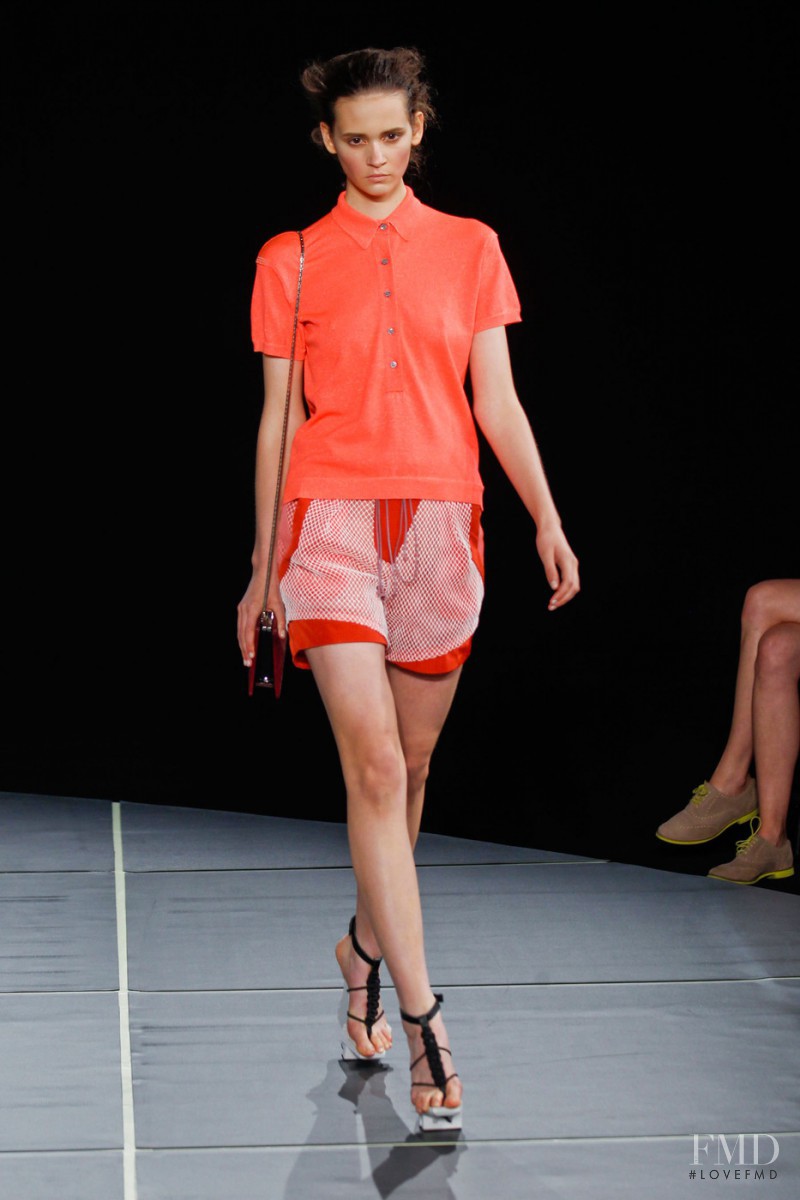 Hannah Julie Sistig Gadner featured in  the Jen Kao fashion show for Spring/Summer 2013