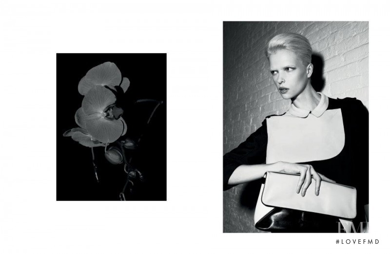 Alyona Subbotina featured in  the Costume National advertisement for Spring/Summer 2012