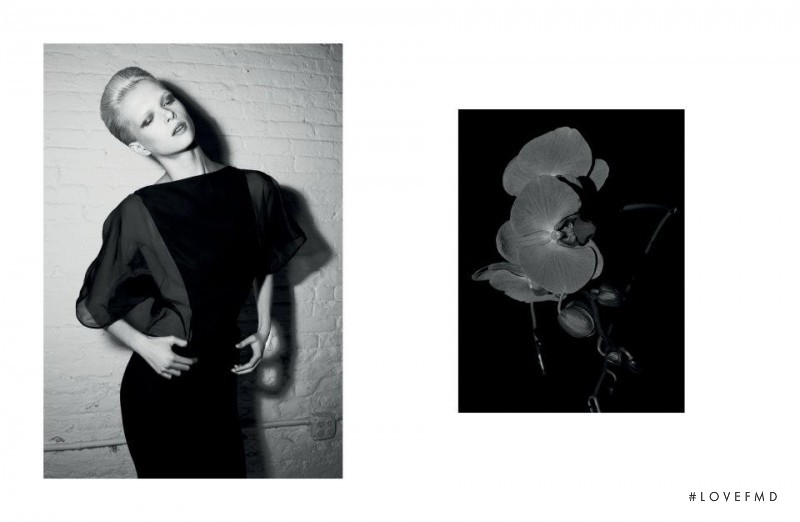 Alyona Subbotina featured in  the Costume National advertisement for Spring/Summer 2012