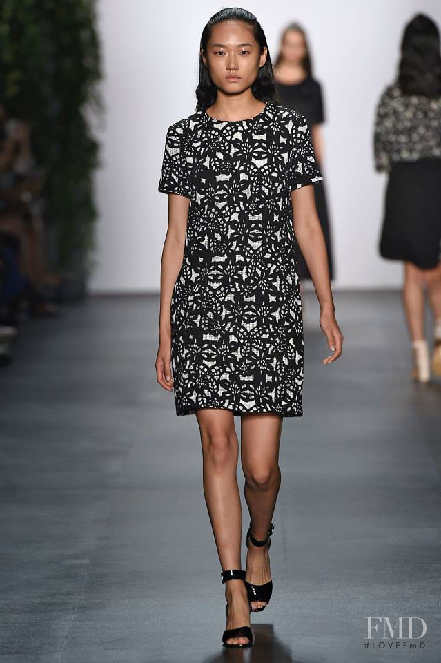 Ashley Foo featured in  the Noon By Noor fashion show for Spring/Summer 2016