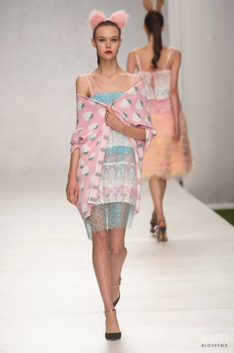 Fashion East fashion show for Spring/Summer 2014