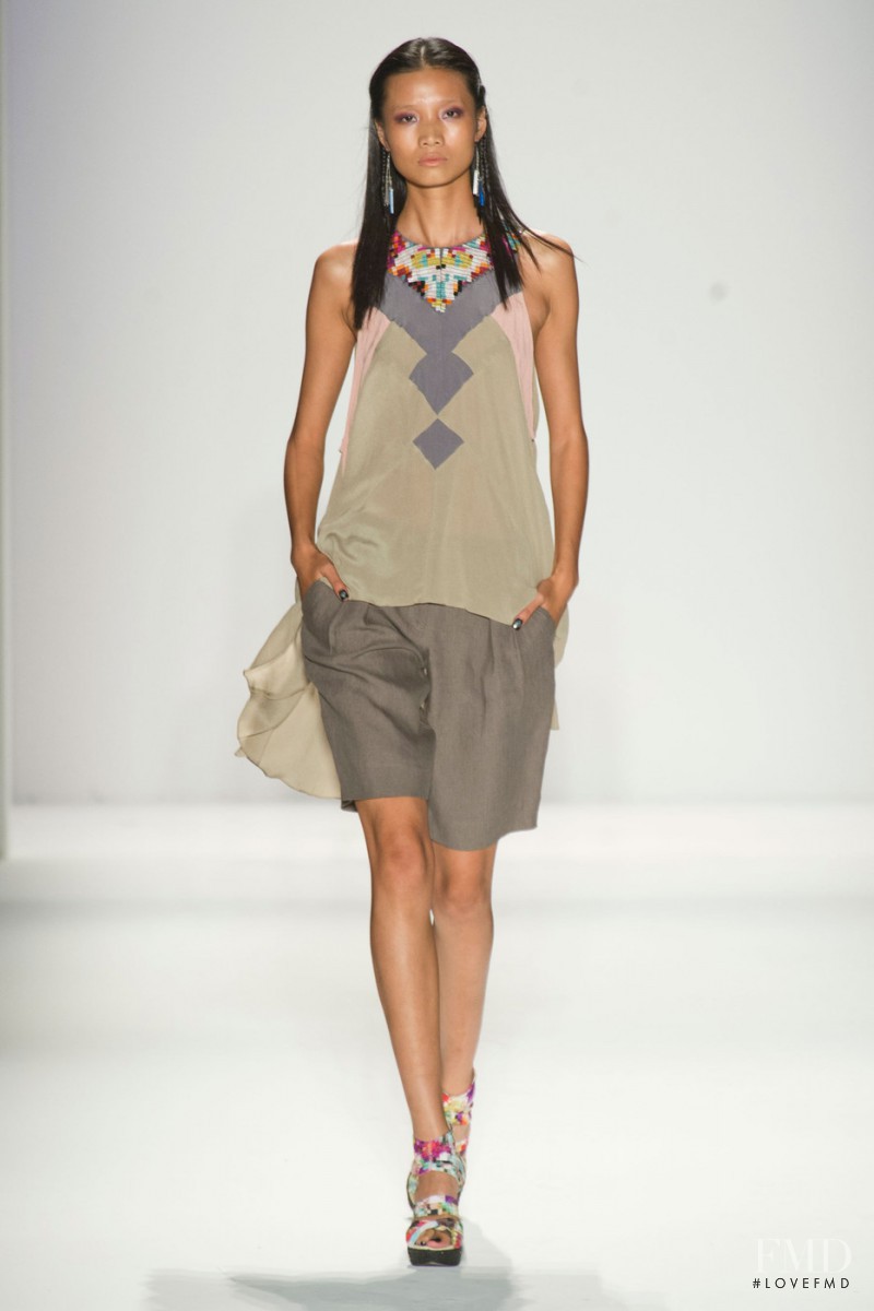 Nicole Miller fashion show for Spring/Summer 2013