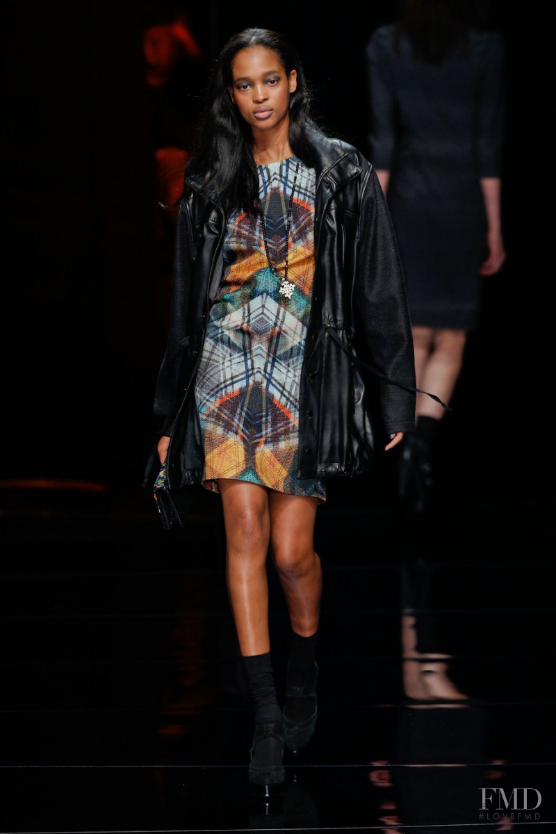 Marihenny Rivera Pasible featured in  the Nicole Miller fashion show for Autumn/Winter 2013