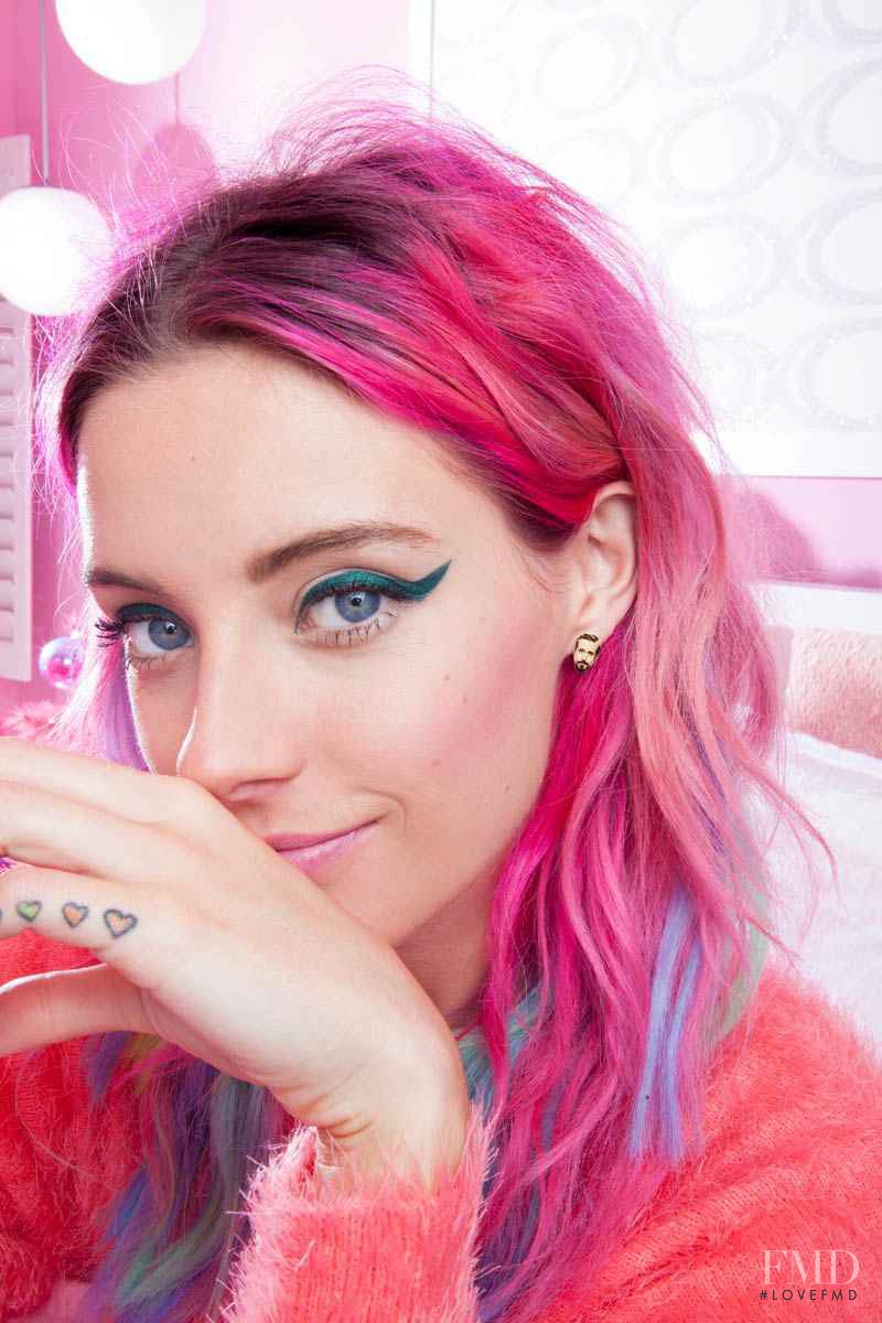 Chloe Norgaard featured in  the Nasty Gal catalogue for Holiday 2013