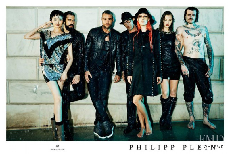 Chloe Norgaard featured in  the Philipp Plein Street Couture advertisement for Autumn/Winter 2013