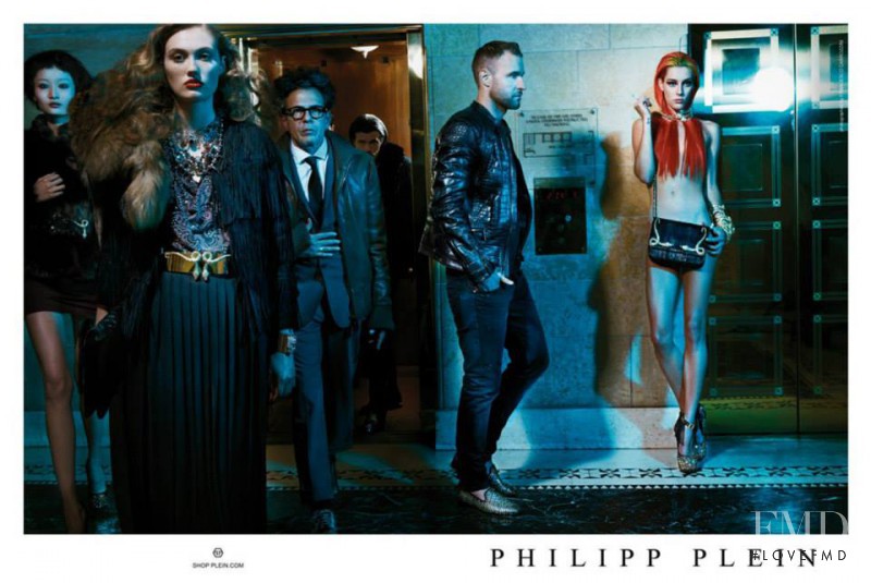 Chloe Norgaard featured in  the Philipp Plein Street Couture advertisement for Autumn/Winter 2013