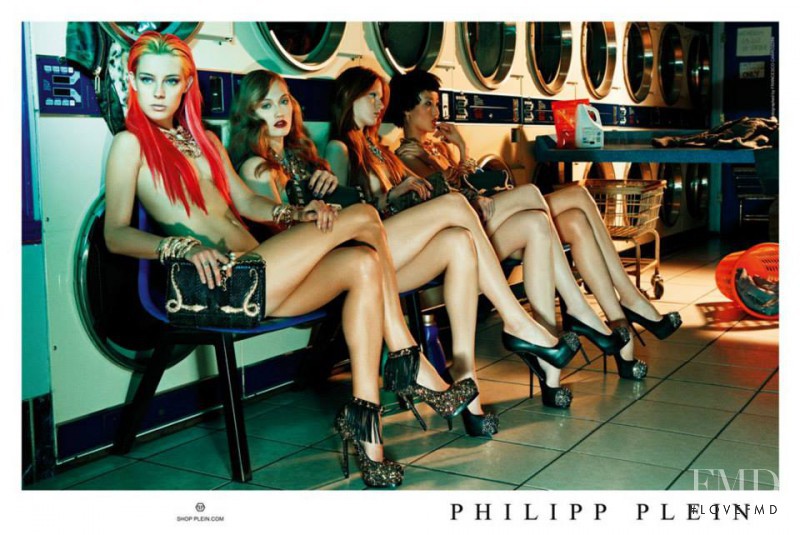 Chloe Norgaard featured in  the Philipp Plein Street Couture advertisement for Autumn/Winter 2013