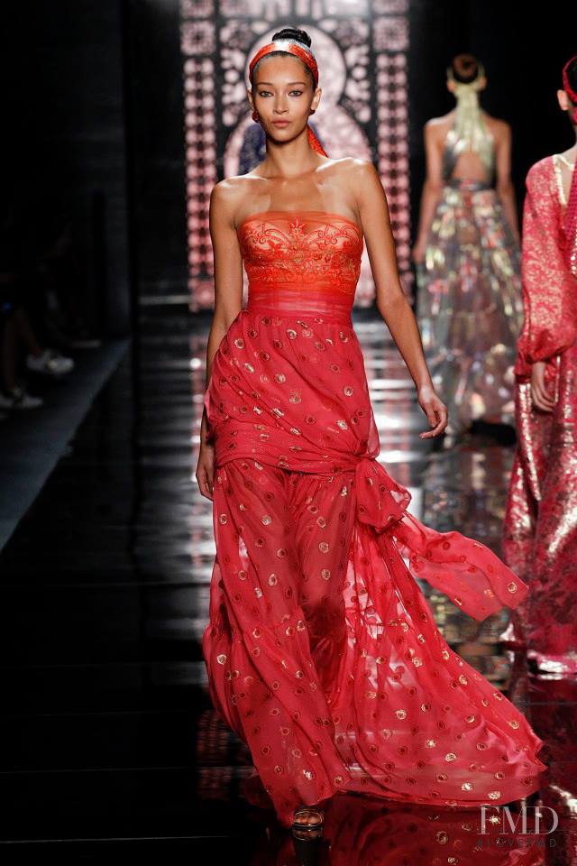 Reem Acra fashion show for Spring/Summer 2016