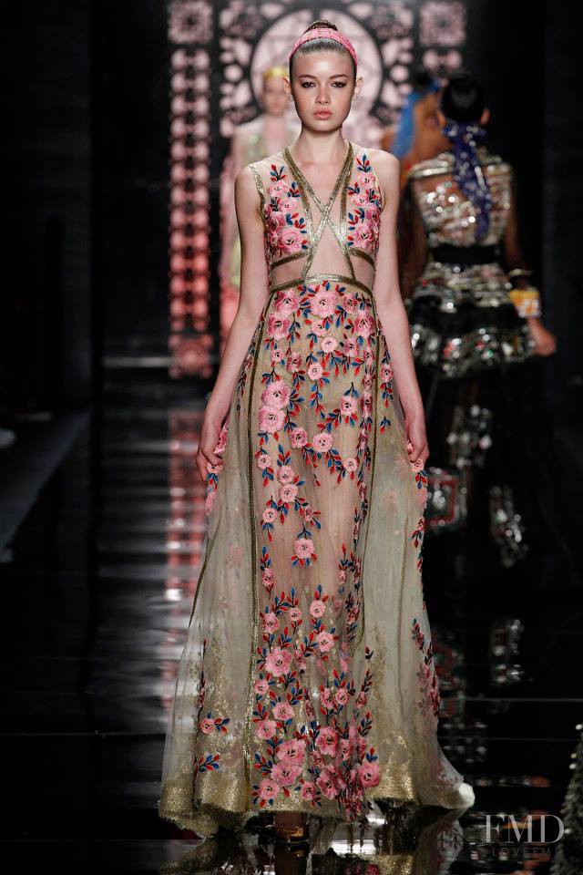 Reem Acra fashion show for Spring/Summer 2016