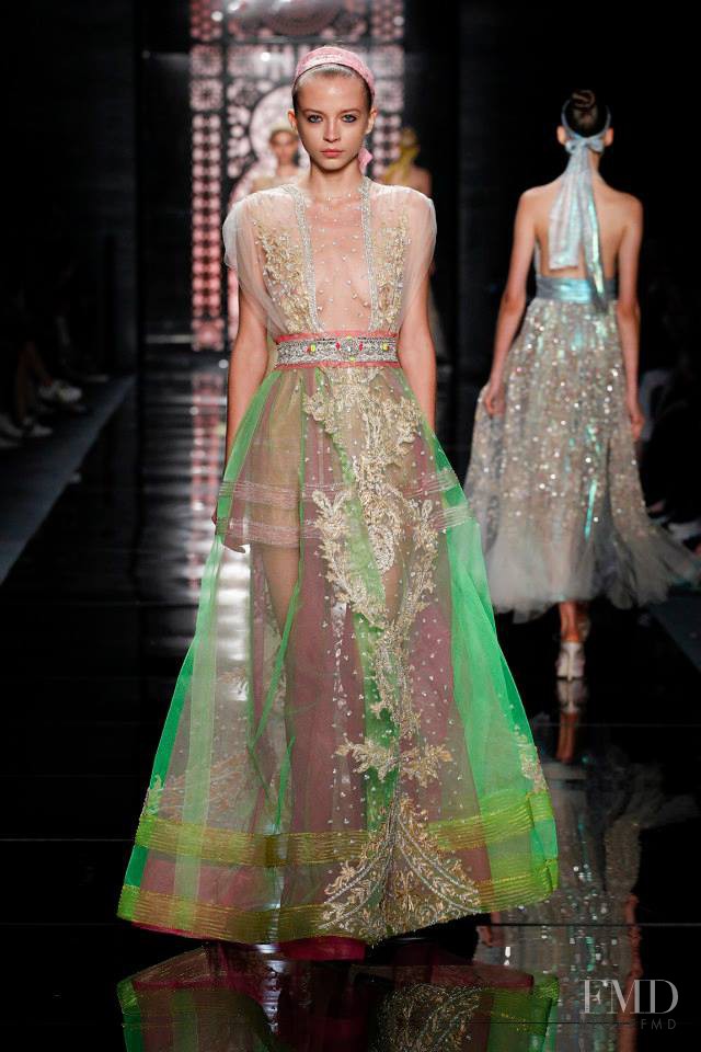 Reem Acra fashion show for Spring/Summer 2016