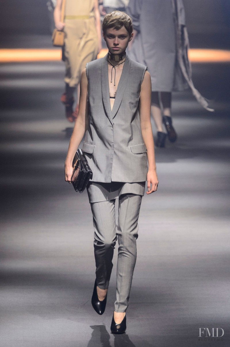 Avery Blanchard featured in  the Lanvin fashion show for Spring/Summer 2016