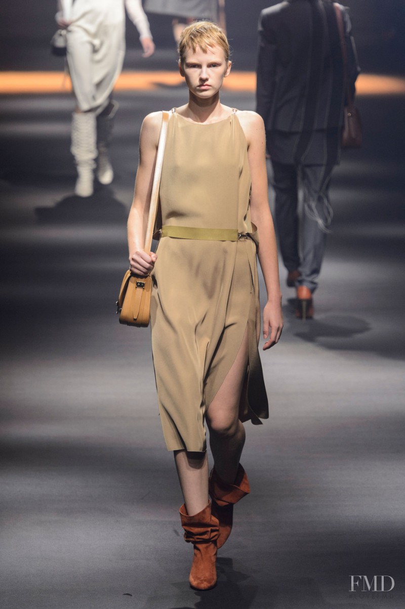 Paula Galecka featured in  the Lanvin fashion show for Spring/Summer 2016