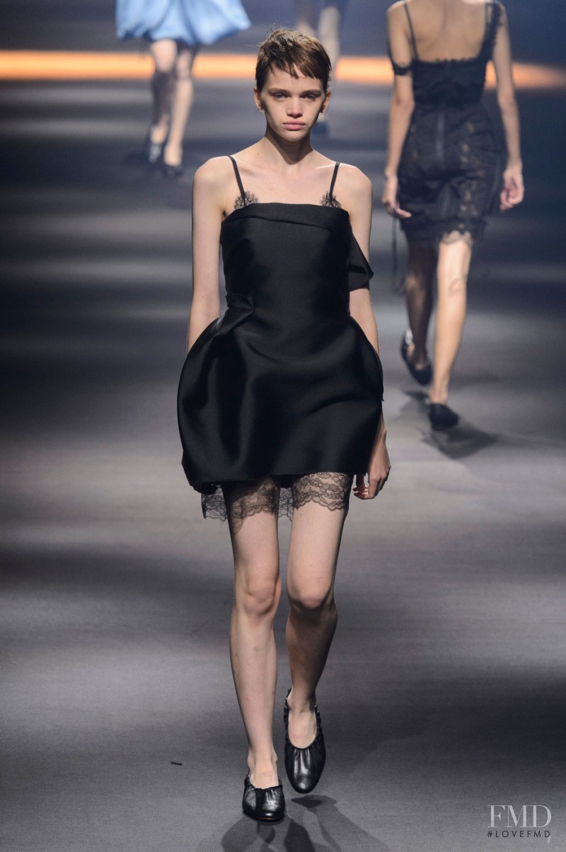 Stella Lucia featured in  the Lanvin fashion show for Spring/Summer 2016