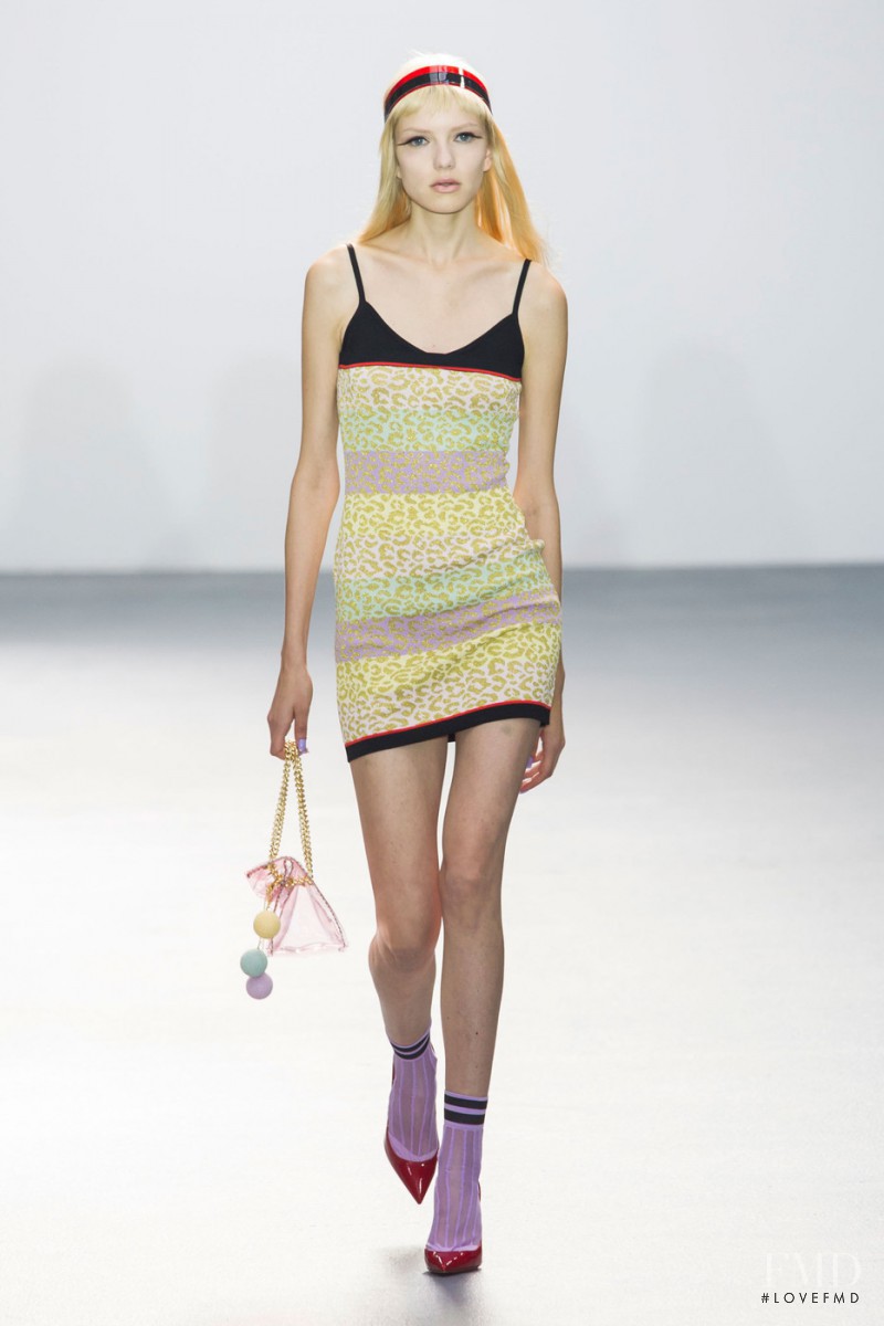 Barbora Bruskova featured in  the Sister by Sibling fashion show for Spring/Summer 2016
