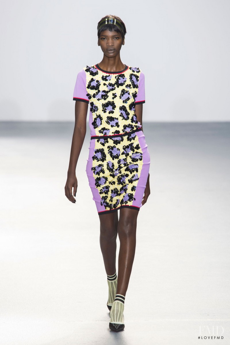 Aamito Stacie Lagum featured in  the Sister by Sibling fashion show for Spring/Summer 2016