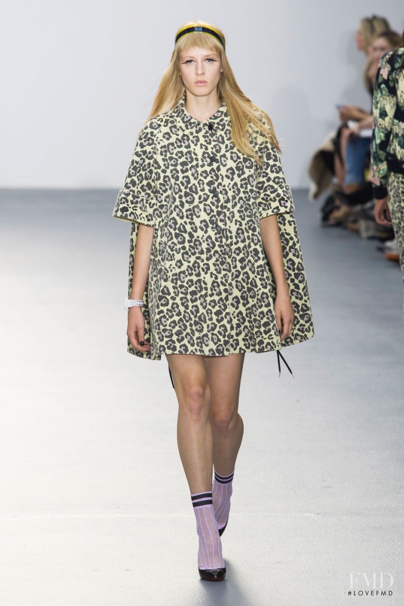 Anine Van Velzen featured in  the Sister by Sibling fashion show for Spring/Summer 2016