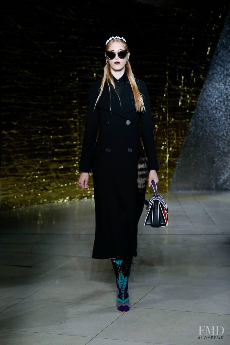 Chiara Mazzoleni featured in  the Miu Miu fashion show for Spring/Summer 2016