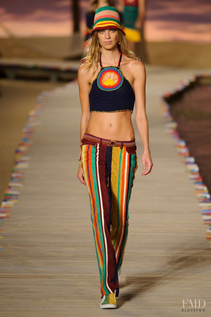 Lexi Boling featured in  the Tommy Hilfiger fashion show for Spring/Summer 2016