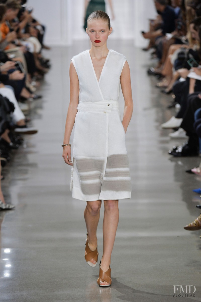 Avery Blanchard featured in  the Jason Wu fashion show for Spring/Summer 2016