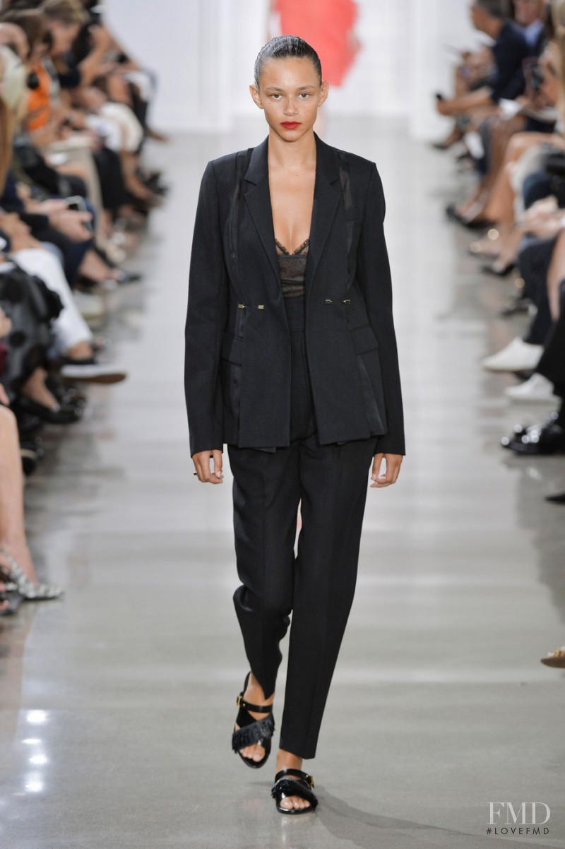 Binx Walton featured in  the Jason Wu fashion show for Spring/Summer 2016