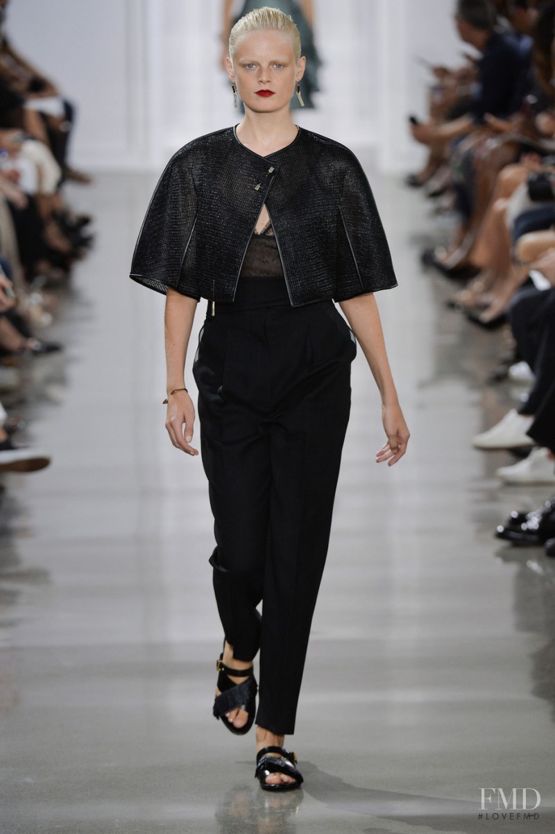 Hanne Gaby Odiele featured in  the Jason Wu fashion show for Spring/Summer 2016