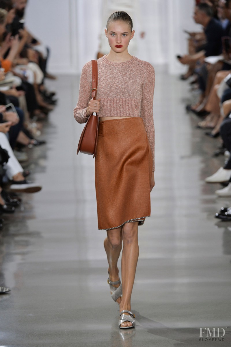 Sanne Vloet featured in  the Jason Wu fashion show for Spring/Summer 2016