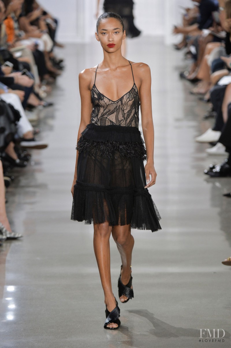 Anais Mali featured in  the Jason Wu fashion show for Spring/Summer 2016