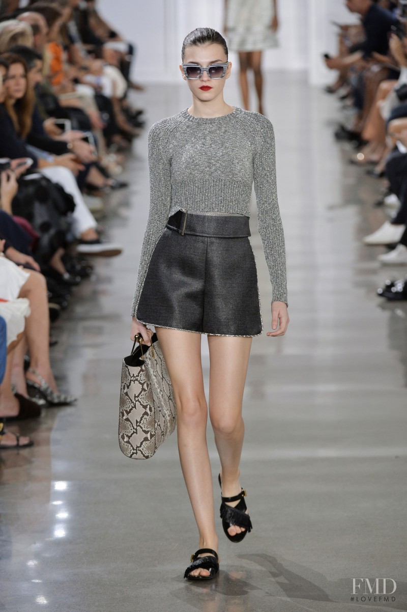 Irina Djuranovic featured in  the Jason Wu fashion show for Spring/Summer 2016