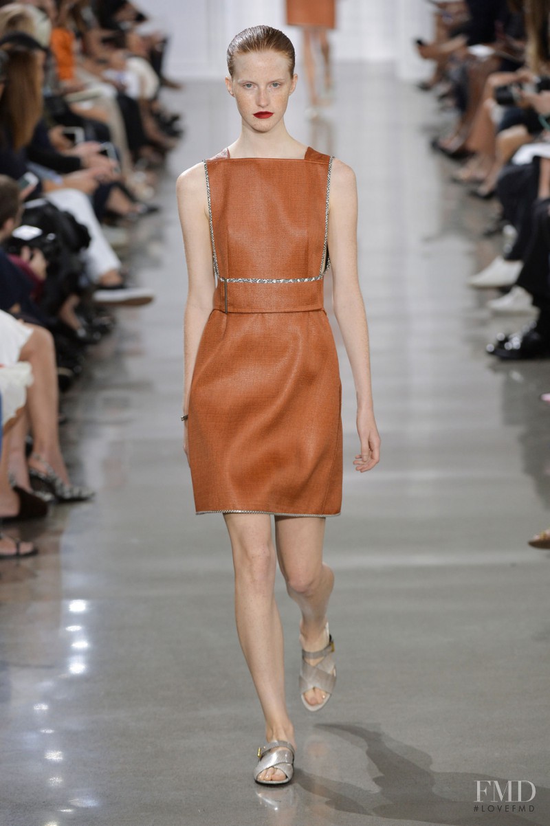 Magdalena Jasek featured in  the Jason Wu fashion show for Spring/Summer 2016