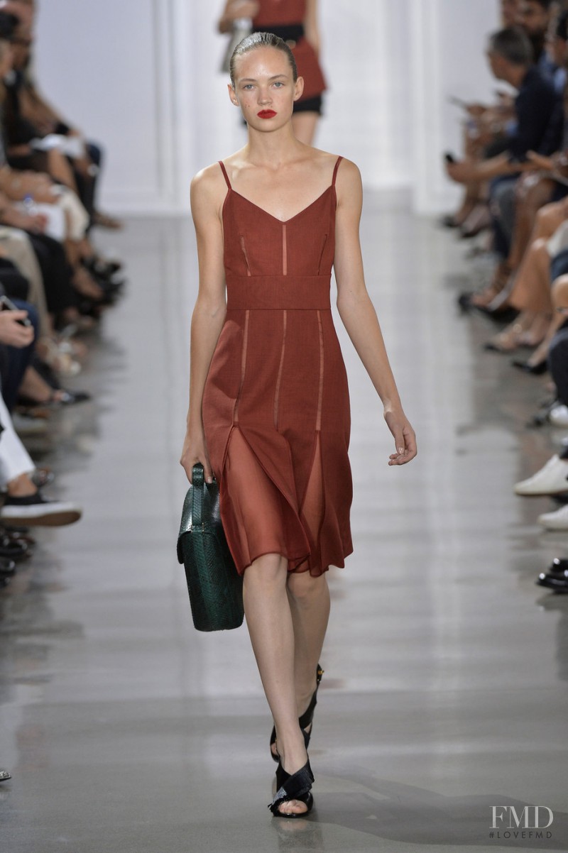 Adrienne Juliger featured in  the Jason Wu fashion show for Spring/Summer 2016