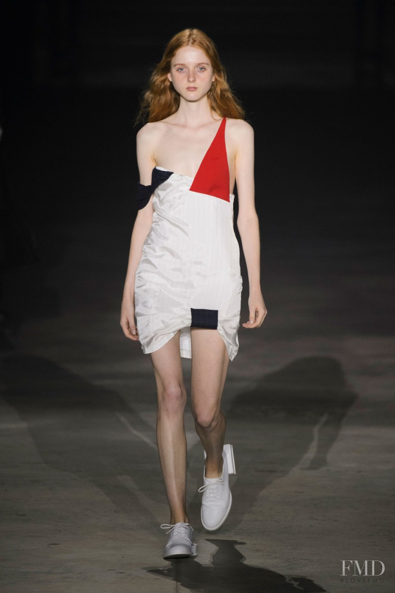 Madison Stubbington featured in  the Jacquemus fashion show for Spring/Summer 2016