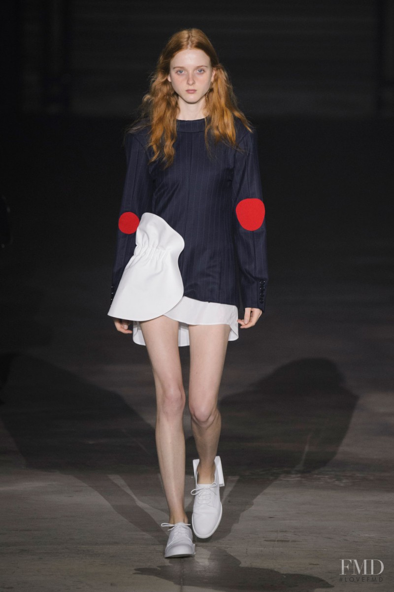 Madison Stubbington featured in  the Jacquemus fashion show for Spring/Summer 2016