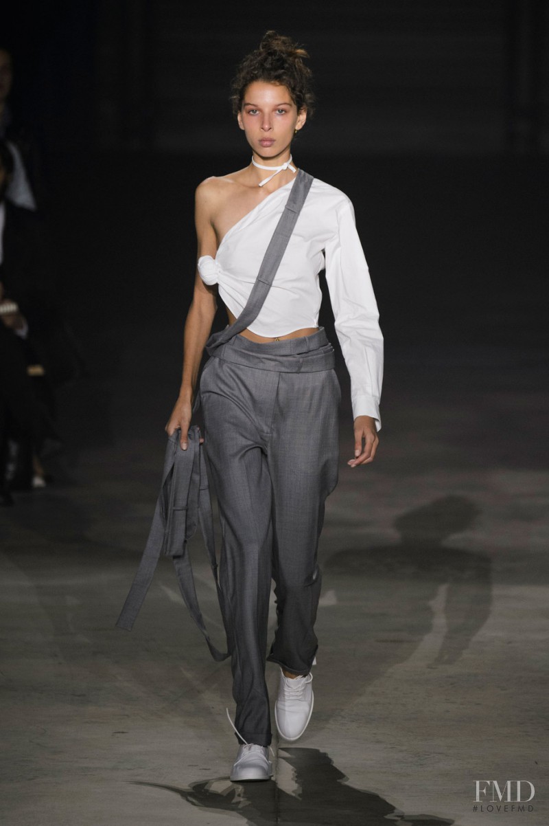 Alice Metza featured in  the Jacquemus fashion show for Spring/Summer 2016