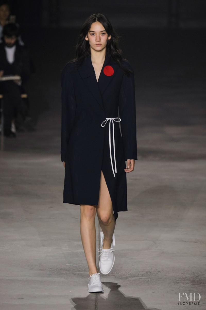Mona Matsuoka featured in  the Jacquemus fashion show for Spring/Summer 2016