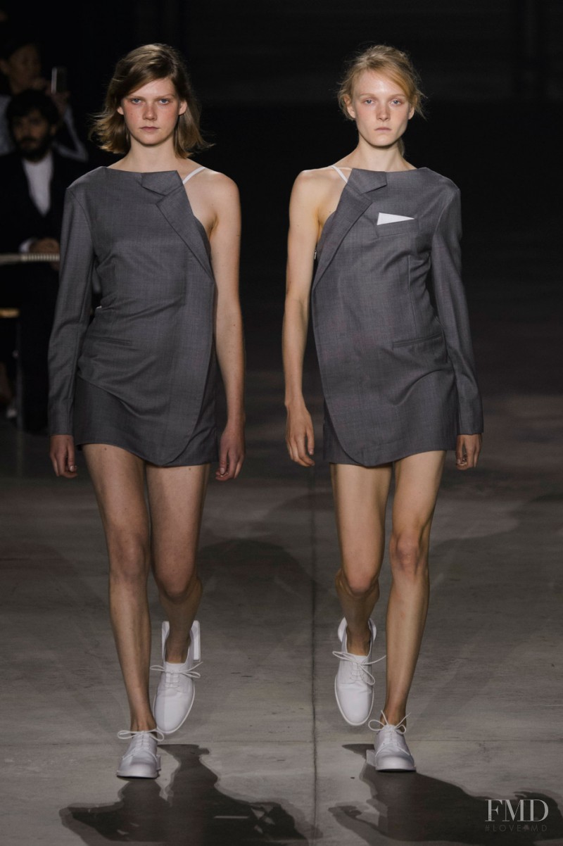 Maja Salamon featured in  the Jacquemus fashion show for Spring/Summer 2016