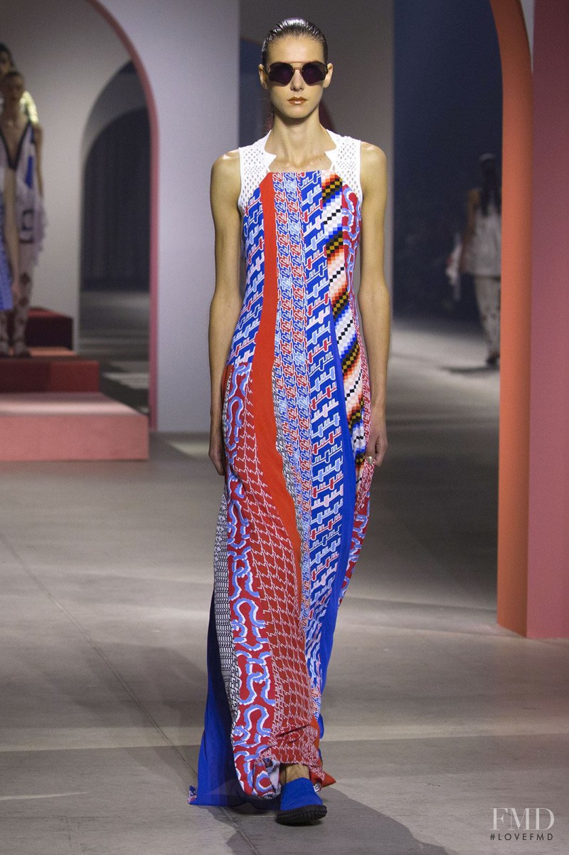 Phillipa Hemphrey featured in  the Kenzo fashion show for Spring/Summer 2016