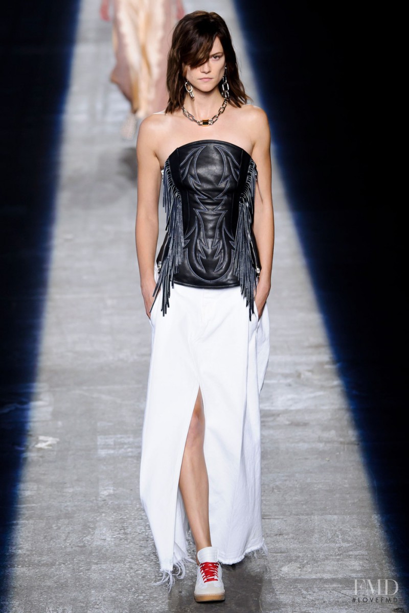 Kasia Struss featured in  the Alexander Wang fashion show for Spring/Summer 2016