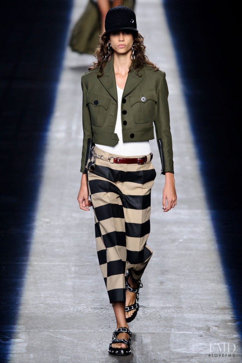 Antonina Petkovic featured in  the Alexander Wang fashion show for Spring/Summer 2016