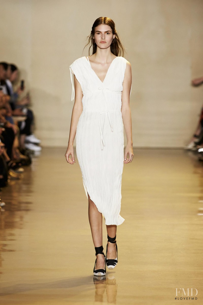 Vanessa Moody featured in  the Altuzarra fashion show for Spring/Summer 2016