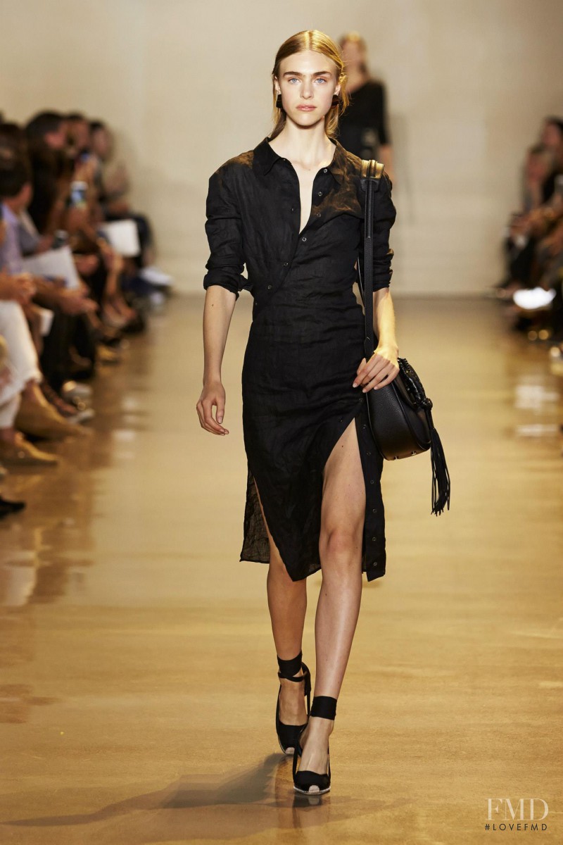 Hedvig Palm featured in  the Altuzarra fashion show for Spring/Summer 2016