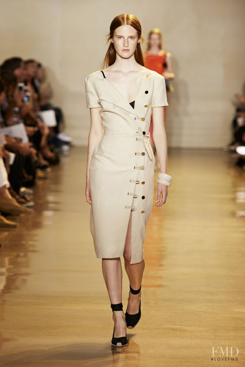Magdalena Jasek featured in  the Altuzarra fashion show for Spring/Summer 2016
