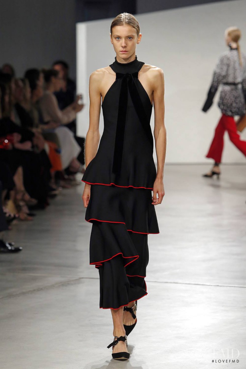 Phillipa Hemphrey featured in  the Proenza Schouler fashion show for Spring/Summer 2016