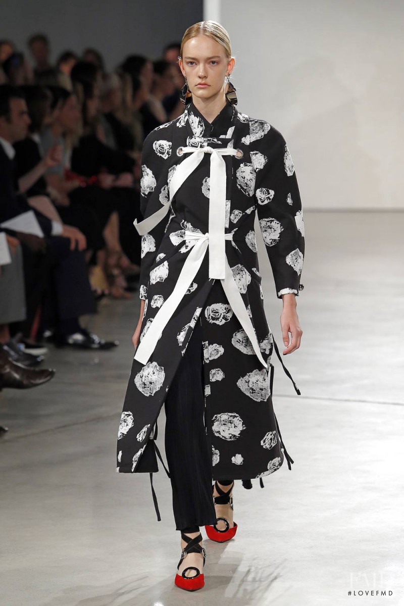 Steph Smith featured in  the Proenza Schouler fashion show for Spring/Summer 2016