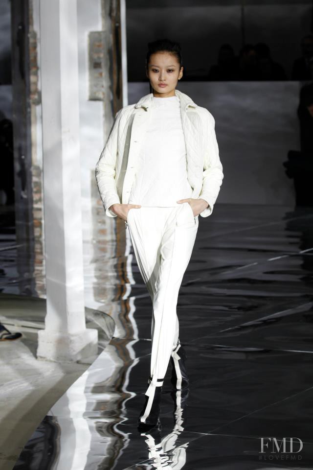 Xu Liu featured in  the Wunderkind fashion show for Autumn/Winter 2013